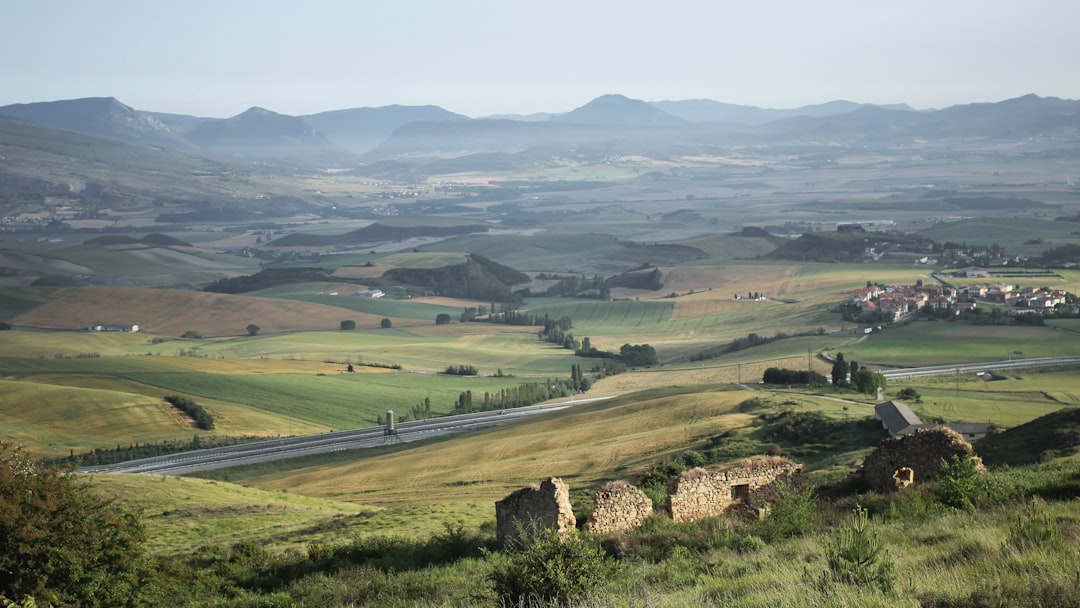 ancient roman road southern spain landscape - Camino de Santiago