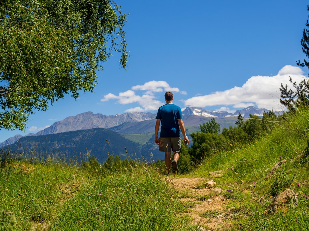 pilgrim walking spain path - Camino de Santiago