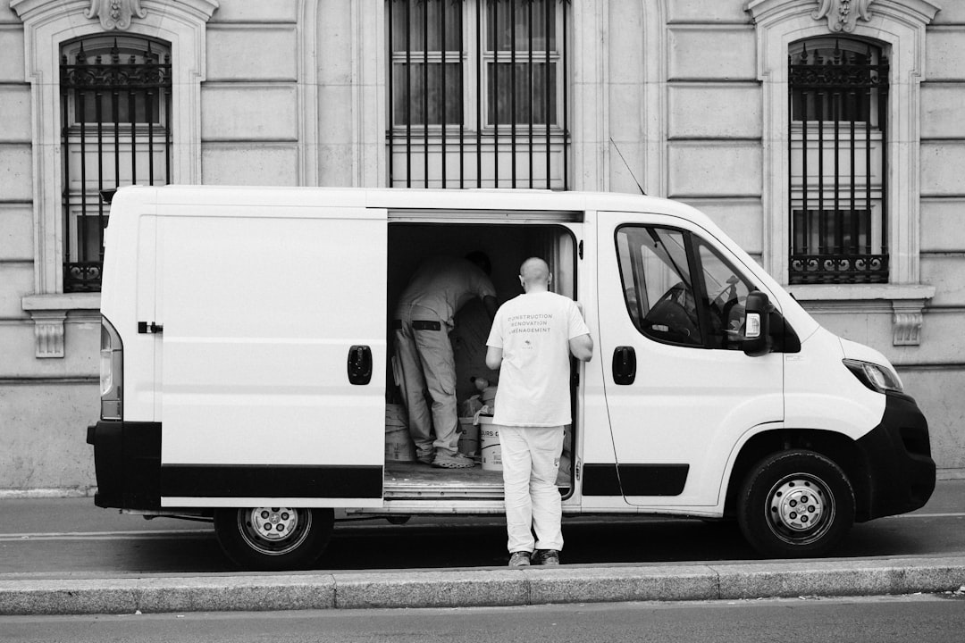 luggage transport service delivery van - Camino de Santiago